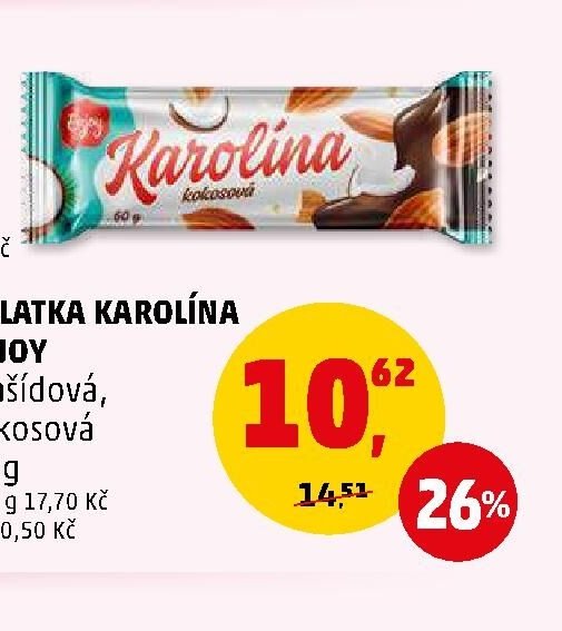 OPLATKA KAROLINA ENJOY 60 g - Penny Market aktualniletaky.eu
