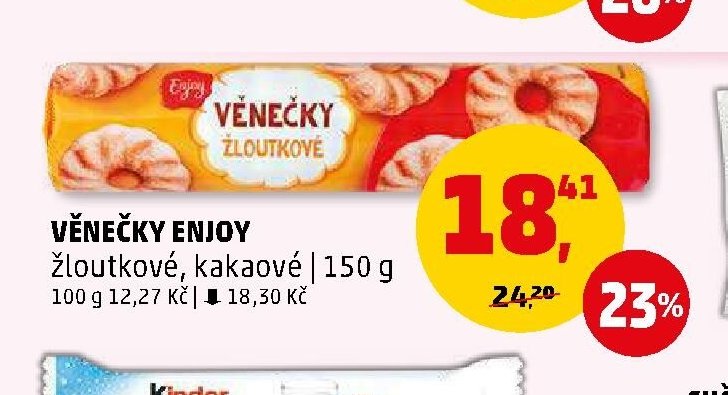 VĚNEČKY ENJOY 150 g - Penny Market aktualniletaky.eu
