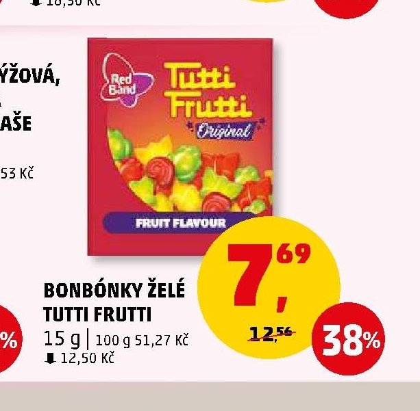Bonbónky želé Tutti Frutti - Penny Market aktualniletaky.eu