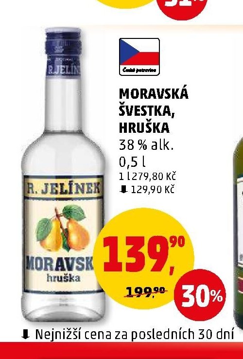 Moravská Švestka, Hruška 38% alk. 0,5 l - Penny Market aktualniletaky.eu