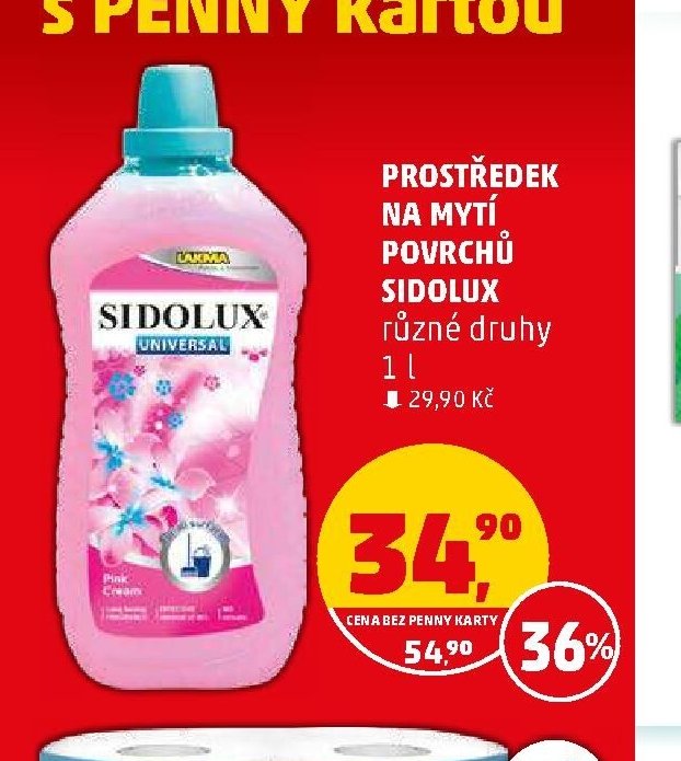PROSTŘEDEK NA MYTÍ POVRCHŮ SIDOLUX - Penny Market aktualniletaky.eu