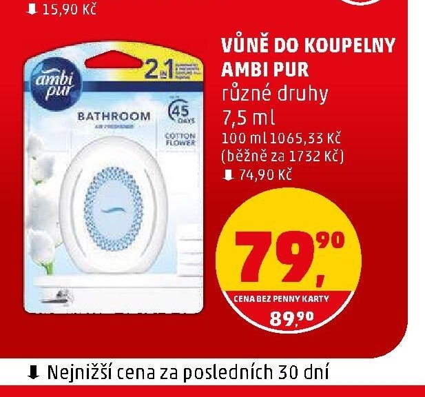 VŮNĚ DO KOUPELNY AMBI PUR - Penny Market aktualniletaky.eu