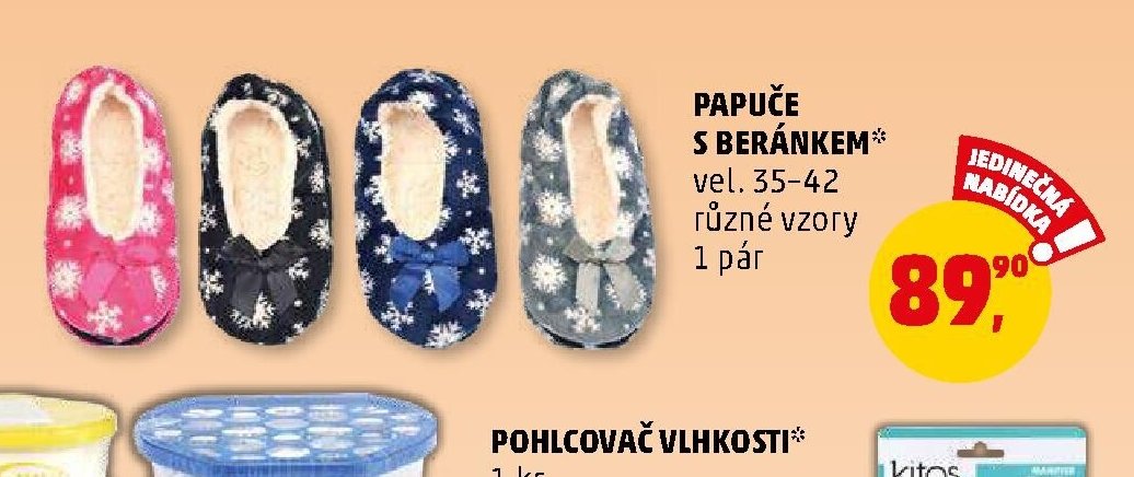 Papuče s beránkem - Penny Market aktualniletaky.eu