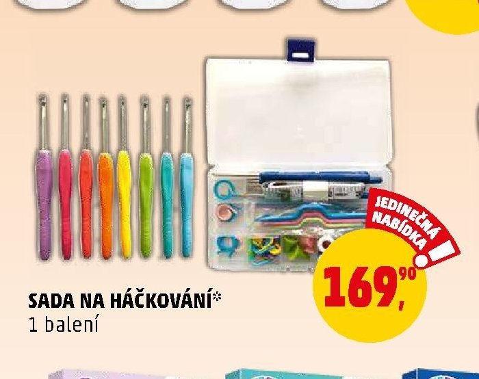 Sada na háčkování - Penny Market aktualniletaky.eu