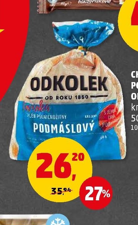 Chléb podmáslový Od Kolek 500 g - Penny Market aktualniletaky.eu