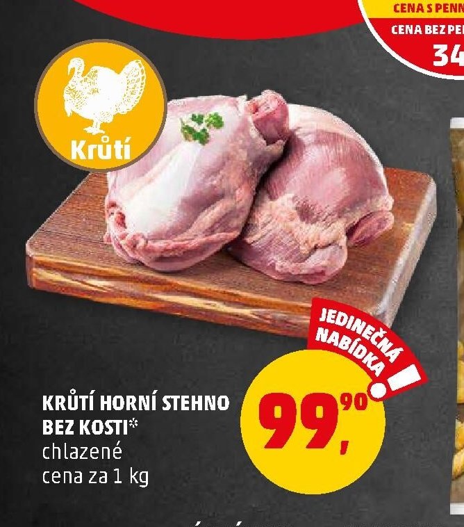 Krůtí horní stehno bez kosti 1 kg - Penny Market aktualniletaky.eu