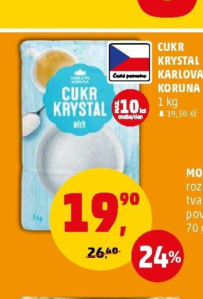 Cukr krystal Koruna - Penny Market aktualniletaky.eu