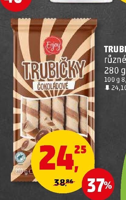 Trubičky Enjoy různé druhy 280 g - Penny Market aktualniletaky.eu