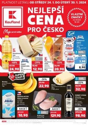 aktuální leták Kaufland 24.1.2024-30.1.2024