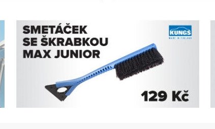 Smetáček se škrabkou Max Junior