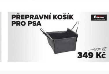 Přepravní košík pro psa