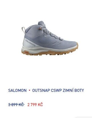SALOMON OUTSNAP CSWP ZIMNÍ BOTY