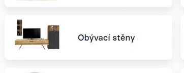Obývací stěny