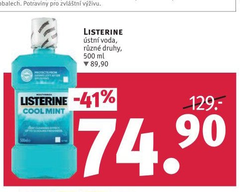 LISTERINE ústní voda