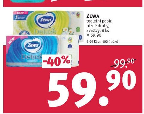 ZEWA toaletní papír