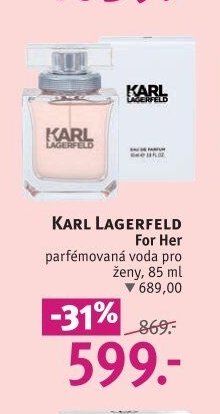 KARL LAGERFELD For Her