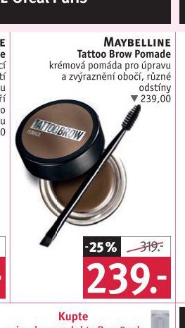 Maybelline Tattoo Brow Pomade