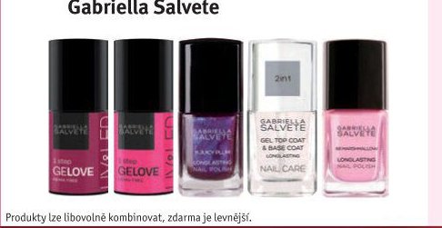 Gabriella Salvete laky na nehty a péče
