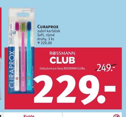 CURAPROX zubní kartáček Soft
