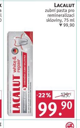 LACALUT zubní pasta