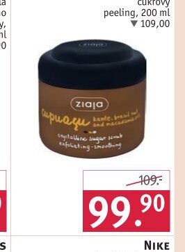 Ziaja krystalický cukrový peeling, 200 ml