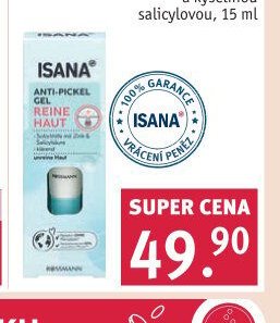 ISANA gel na problematickou pleť se zinkem a kyselinou salicylovou, 15 ml
