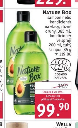 NATURE BOX šampon nebo kondicionér