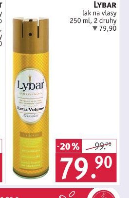 LYBAR lak na vlasy