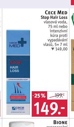 Cece Med Stop Hair Loss vlasová voda nebo kúra