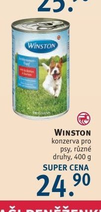 Winston konzerva pro psy, různé druhy, 400 g
