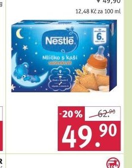 Nestlé mlíčko s kaší