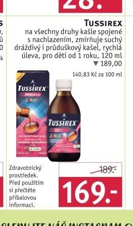 Tussirex sirup