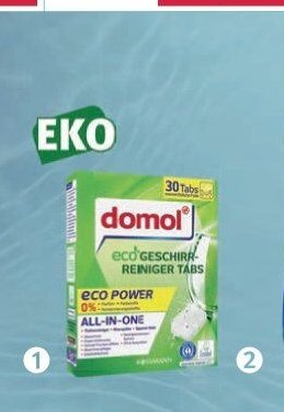 DOMOL ekologické tablety do myčky