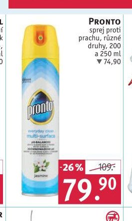 PRONTO sprej proti prachu