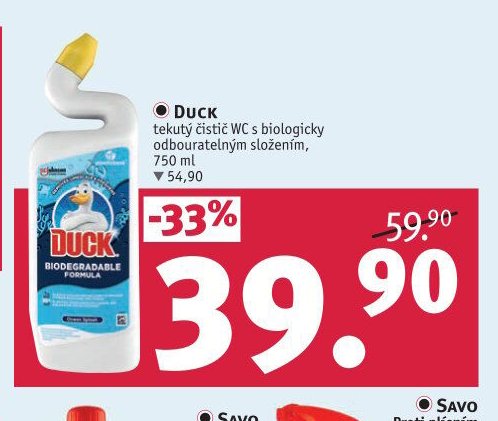 Duck tekutý čistič WC