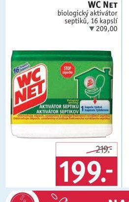 WC Net biologický aktivátor septiků