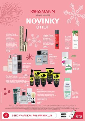aktuální leták ROSSMANN drogerie 31.1.2024-27.2.2024