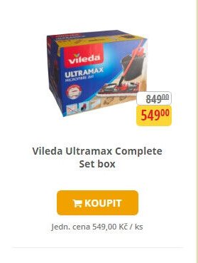 Vileda Ultramax Complete Set box - Teta drogerie aktualniletaky.eu