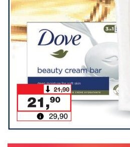 Dove tuhé mýdlo, 90 g