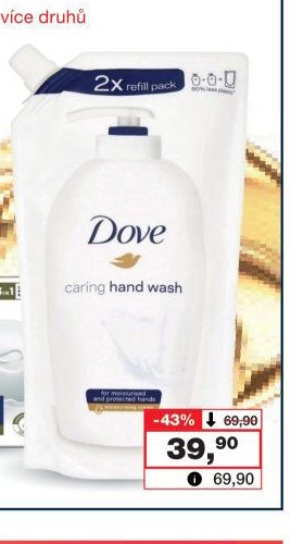 Dove náhradní náplň tekutého mýdla