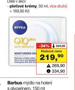 Nivea Q10 Power zpevňující denní krém
