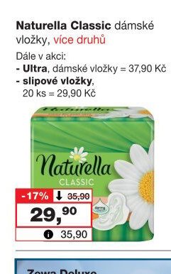 Naturella Classic dámské vložky - Barvy a laky drogerie aktualniletaky.eu
