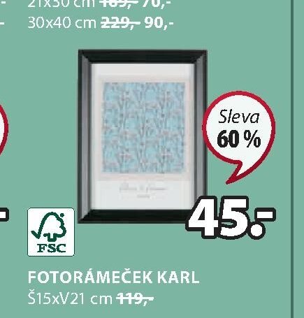 FOTORÁMEČEK KARL - Jysk aktualniletaky.eu