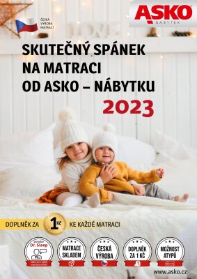 Leták ASKO ASKO nábytek leták - Spánek na matraci od Asko - Nábytku platný od 2024-02-01 do 2024-02-29