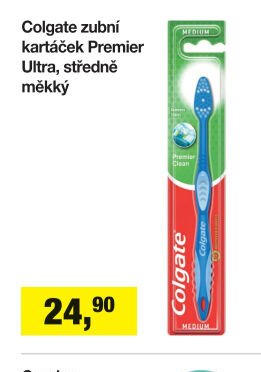 Colgate zubní kartáček Premier Ultra, středně měkký
