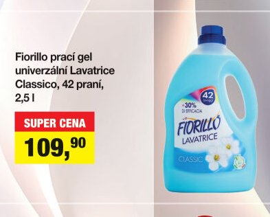 Fiorillo prací gel univerzální Lavatrice Classico, 42 praní, 2,5 l