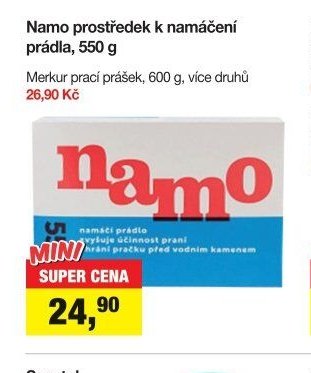 Namo prostředek k namáčení prádla, 550 g