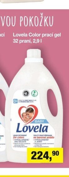 Lovela Color prací gel 32 praní, 2,9 l