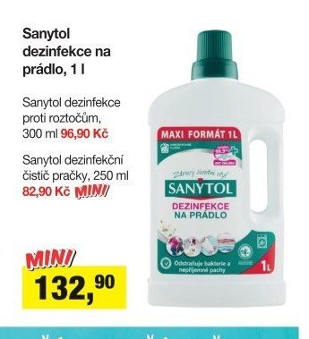 Sanytol dezinfekce na prádlo, 1 l