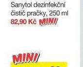 Sanytol dezinfekční čistič pračky, 250 ml